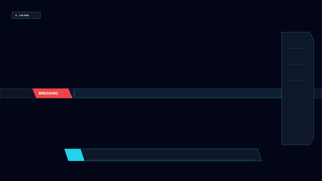 Minimalist interface elements, loading bars, progress indicators, blue and red accents, vector graphics