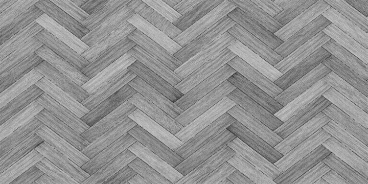A seamless pattern of wooden floorboards arranged in a classic herringbone design, demonstrating elegance.