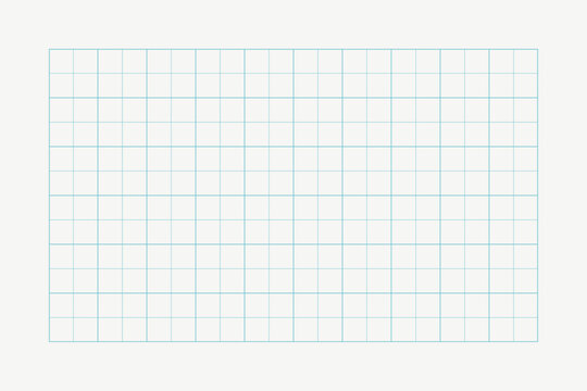Clean graph paper background with large blue grid
