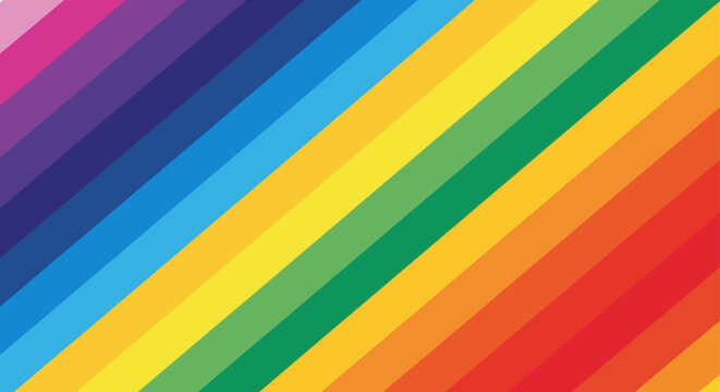seamless rainbow stripe pattern a vibrant colorful background with diagonal gradient colors perfect for modern graphic design and pride.
