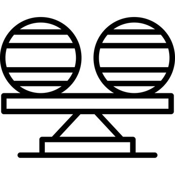Stability Ball Icon