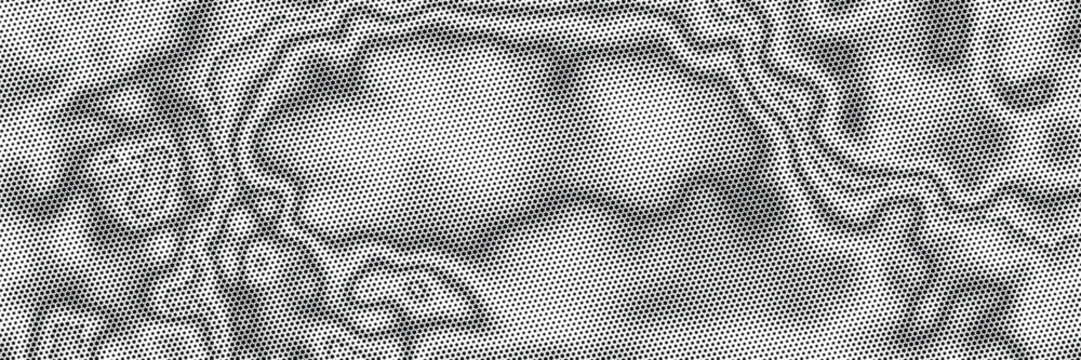Grunge halftone black and white. Background pattern gray scale monochrome. Texture black and white vintage. Dark monochrome background for design