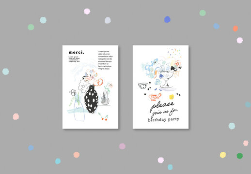 Floral Aesthetic Posters Layout