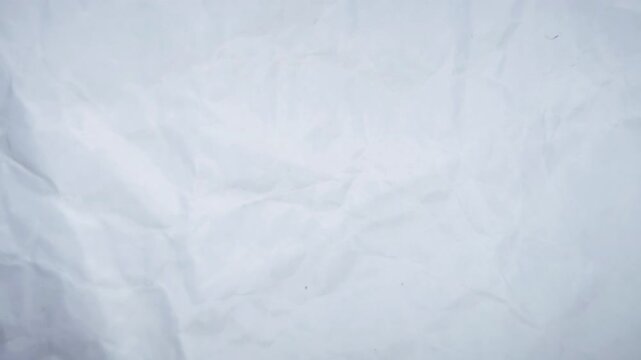 Seamless Crumpled Paper Texture Loop Background Organic White Paper Motion