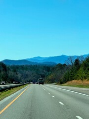 Fototapeta premium Smokey Mountain Highway