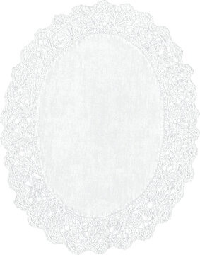 Lacy oval, round frame Lace background Design for background, carpet, wallpaper, clothing, wrapping, Batik, fabric, illustration embroidery