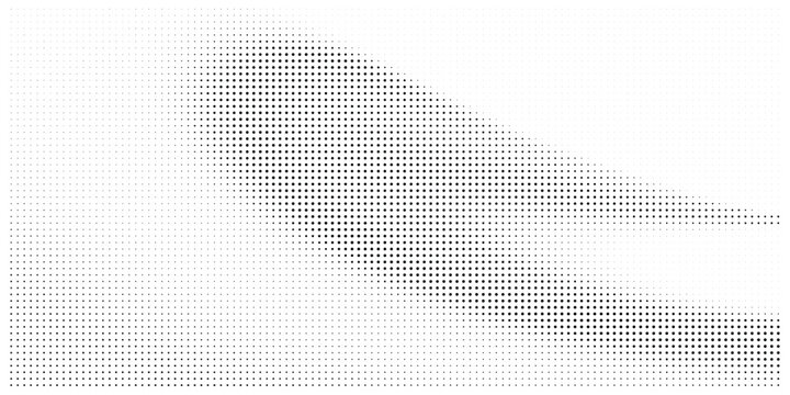 Monochrome halftone pattern with irregular formations black and white halftone monochrome