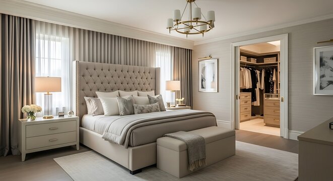 Luxury Contemporary Bedroom Interior