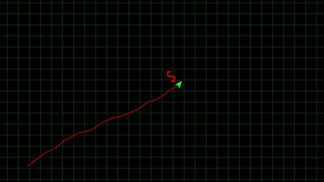 Red laser pointer dot moving across dark background, smooth motion tracking, clean minimalist visual, motion