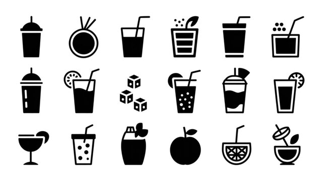 Set of vector icons for business and finance including chart graph money growth and handshake deal agreement symbol Vector