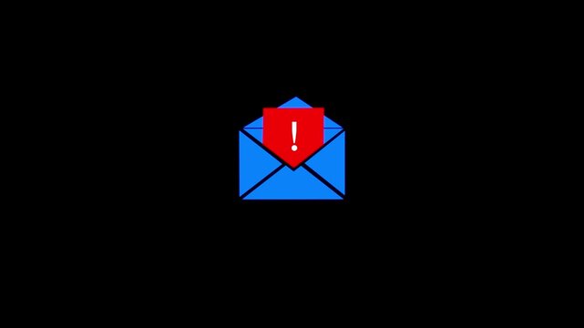 Abstract 3d geometric cube with red and blue gradient faces rotating on black background, 3d cube animation