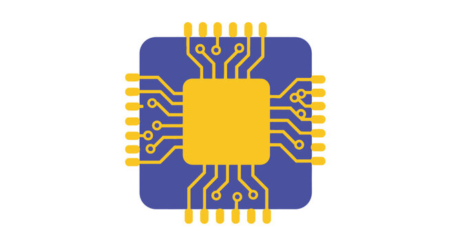 Microchip Electronic Circuit Board.