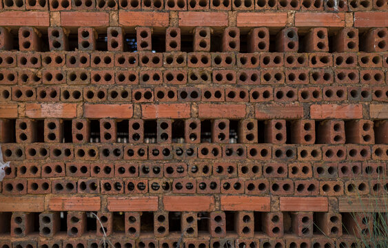 Tobacco drying house outdoors, building dedicated to the drying of tobacco leaves