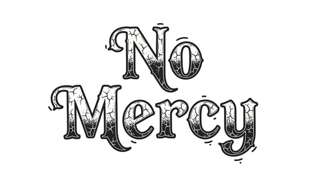 No Mercy Text Effect