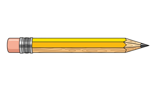 Yellow Pencil Stationery Writing Instrument 1.