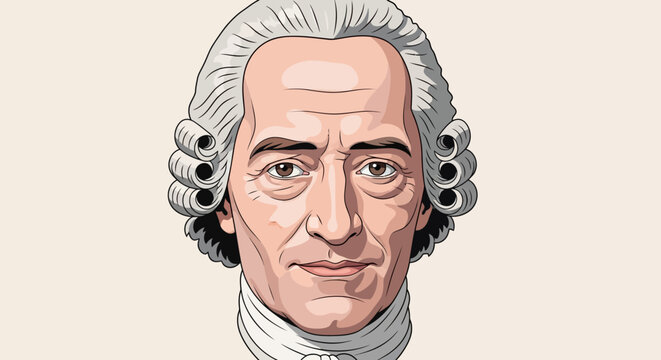 Portrait of Immanuel Kant.