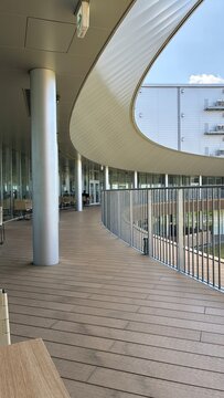 modern airport terminal