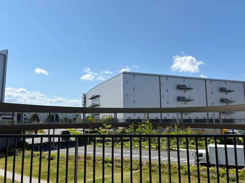 factory in the city