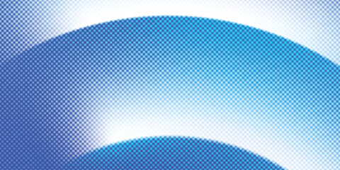 Fototapeta premium Modern abstract background with blue and white diagonal geometric shapes and creative halftone dots pattern for technology branding, sleek web headers, and professional digital marketing posters.