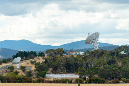 Mount Pleasant Radio Observatory in Tasmania - Australia