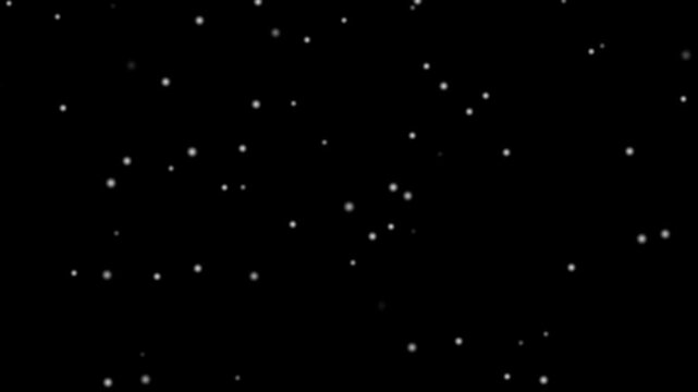 White snow overlay layer on black background, Rendered animation of snowing. Falling snowflakes, snow background.
Loop White snow flake falling on black background, Winter snow overlay.
