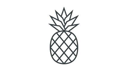 Obraz premium sketch of pineapple