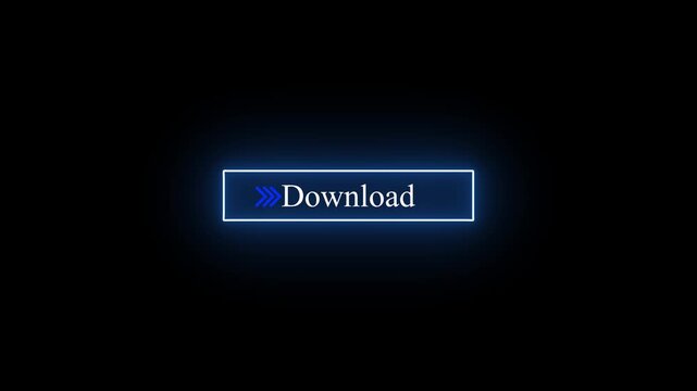 4k download button animation with moving arrows for web interface.