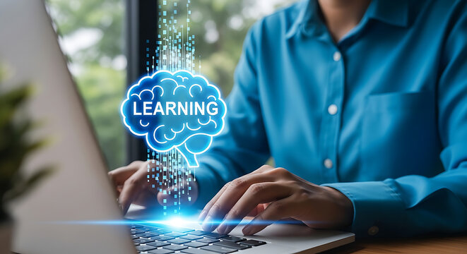 Illuminating the Mind A Person Engages with Digital Learning and Artificial Intelligence