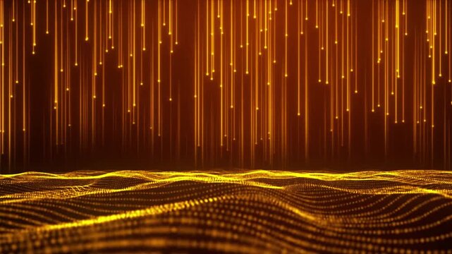 Abstract dreamy particle light ray fluid dynamic background material