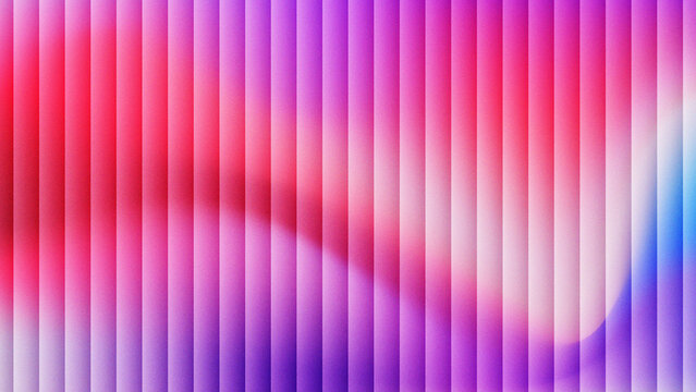 Abstract Vertical Stripes with Neon Gradient Blend