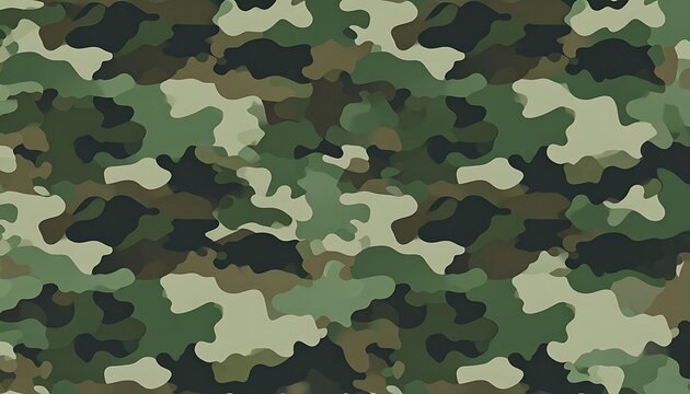 A camouflage pattern on a white background