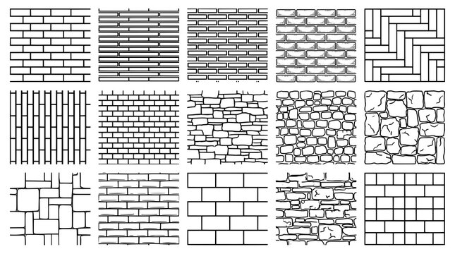 Brick and Stone Wall Patterns