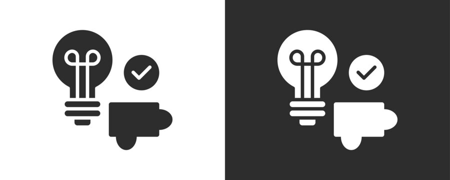 Resolve Icon Set Vector Collection Isolated In Black And White