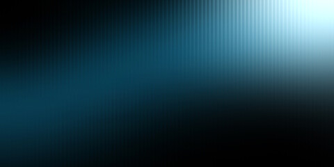 Fototapeta premium High-resolution background featuring vertical ribbed glass textures, elegant teal-to-black gradients, and a soft light leak. Perfect for modern web design, tech banners, and fashion backgrounds.