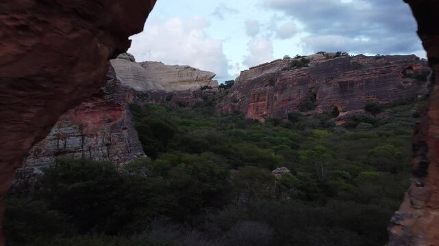 Parque Nacional da Serra da Capivara, a Caatinga biome in northeastern Brazil.