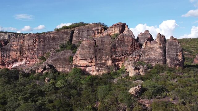 Parque Nacional da Serra da Capivara, a Caatinga biome in northeastern Brazil.