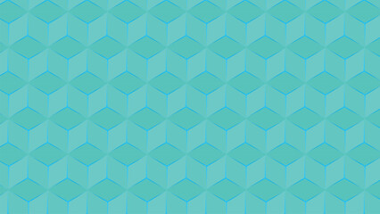 Fototapeta premium blue and green geometric pattern background