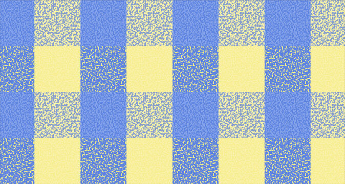blue and yellow plaid wallpaper