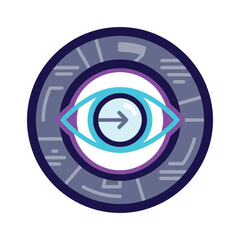 Obraz premium Tradeoff balance icon, scale with cube weights, decision analysis workshop, cost benefit session, prioritization framework, product strategy planning, vector illustration