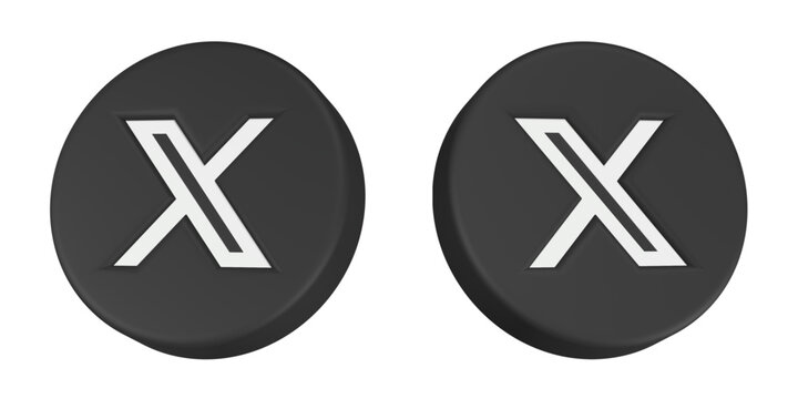 x social media twitter new logo for ui/ux design apps