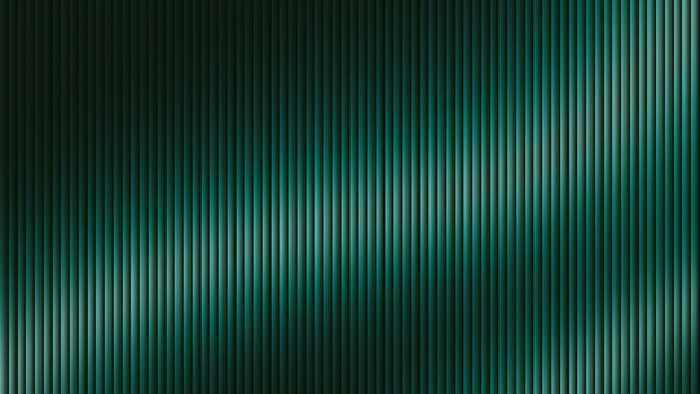 Dark teal vertical stripes abstract background with soft gradient lighting and parallel line texture pattern