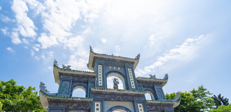 The most beautiful Viewpoint Lady Buddha Linh Ung,Son Tra in da nang,vietnam  