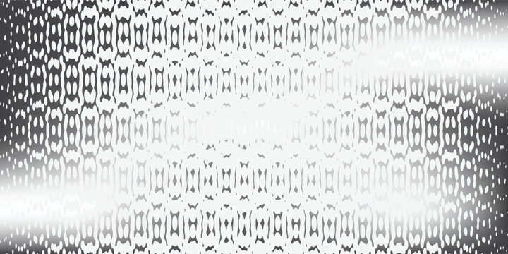 Monochrome halftone background with a gradient of dots creating a modern and minimalist design element EPS vector