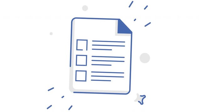 Checklist Empty Schedule Tick Box Audit