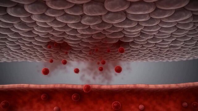 Gut brain axis microbiome depression abstract anatomy concept