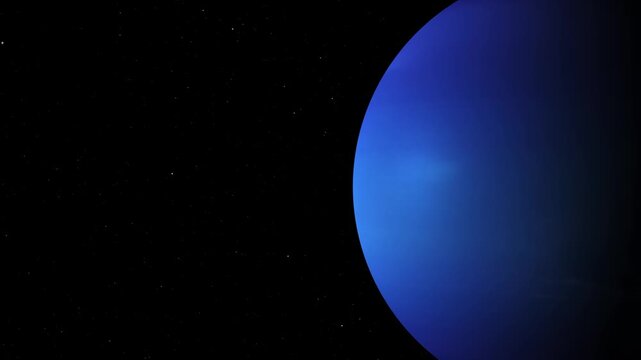 planets Neptune, Uranus, Jupiter and Saturn in space