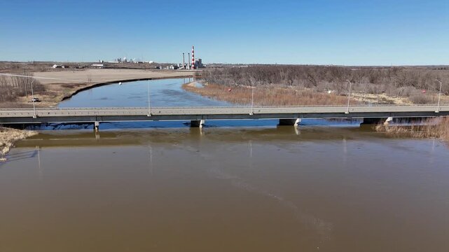 Floodwaters In Brandon Manitoba