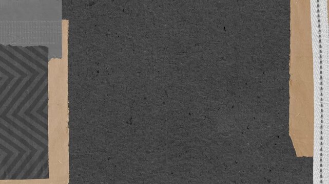 Textured background with tattered edges and abstract chevron design for creative visual concepts