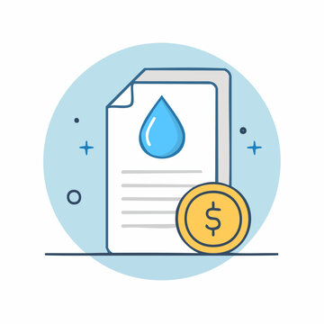 Water Bill Icon