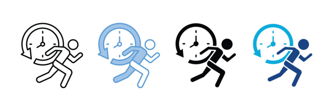 Endurance  Icon Set Multiple Style Collection